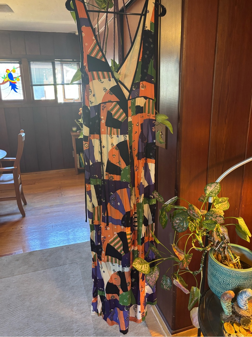 Colorblock Patchwork Urban Outfitters Jumpsuit